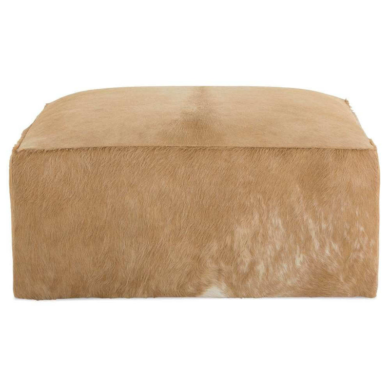 Miles Leather Ottoman