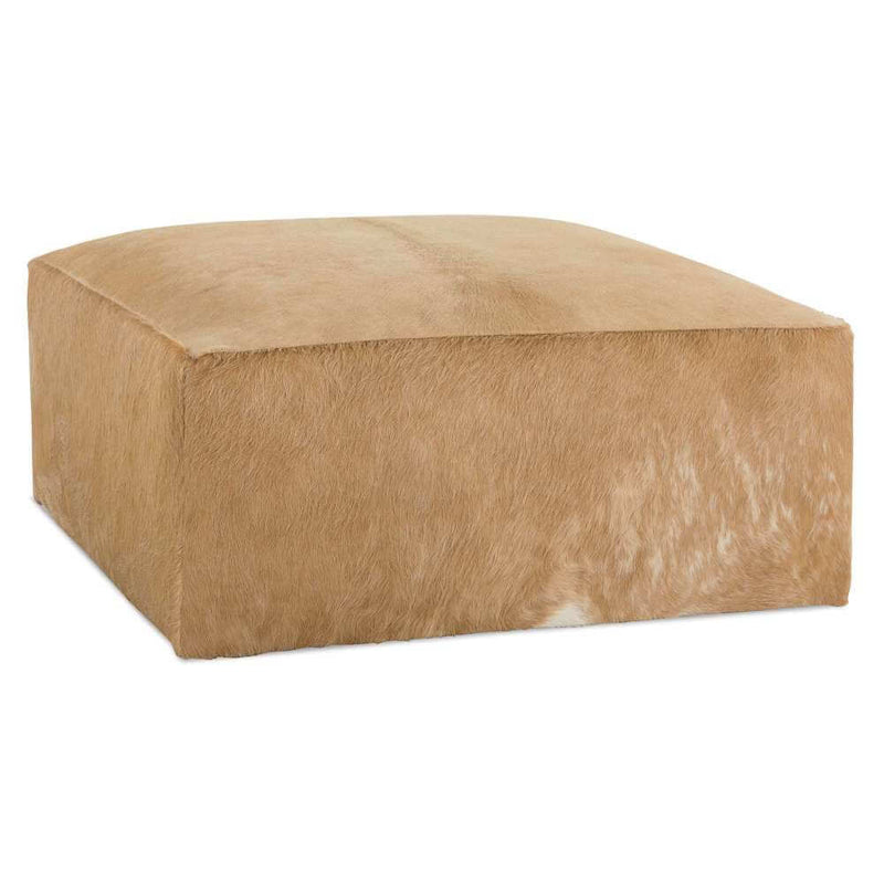 Miles Leather Ottoman