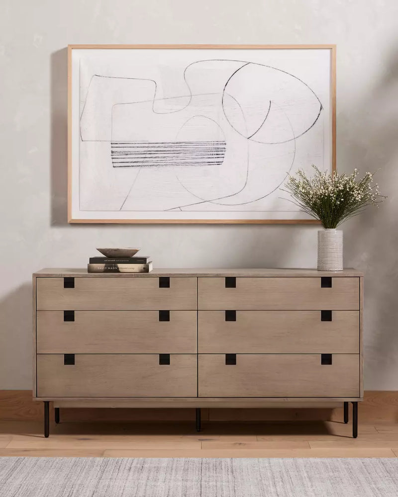 Cynthia 6 Drawer Dresser